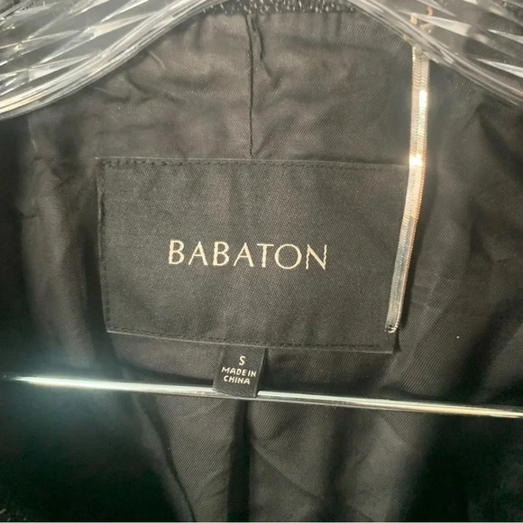 Babaton Talula Howel Wool  Funnel Peacoat Dark Grey S - Picture 7 of 16